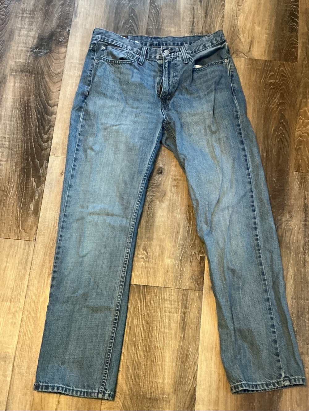 Levi's Straight Fit Blue Men's Jeans